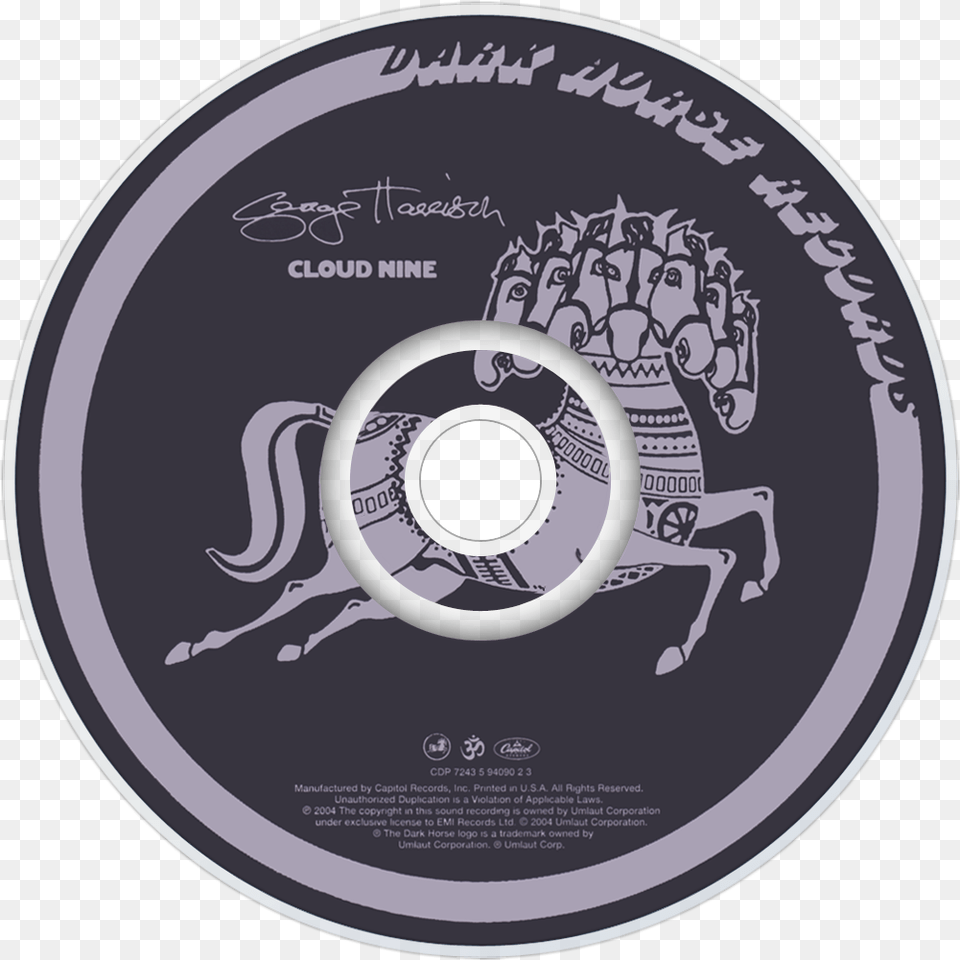 George Harrison Music Fanart Fanarttv Cloud Nine George Harrison Cd, Disk, Dvd Free Transparent Png