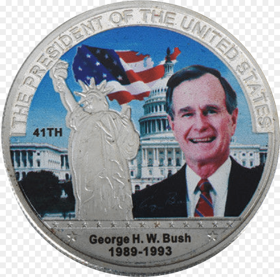 George Hw Bush, Male, Adult, Person, Man Png Image