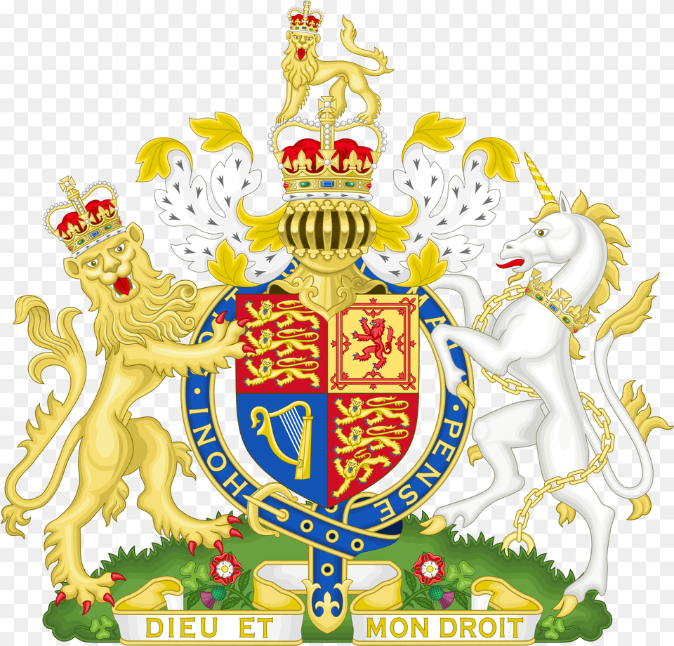 George I Coat Of Arms, Emblem, Symbol, Logo, Animal Free Transparent Png
