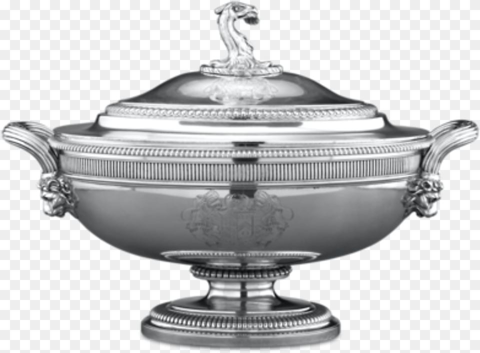 George Iii Silver Soup Tureen By Paul Storr Storr Paul George Iii Silver Soup Tureen, Jar, Pottery, Urn, Art Png Image