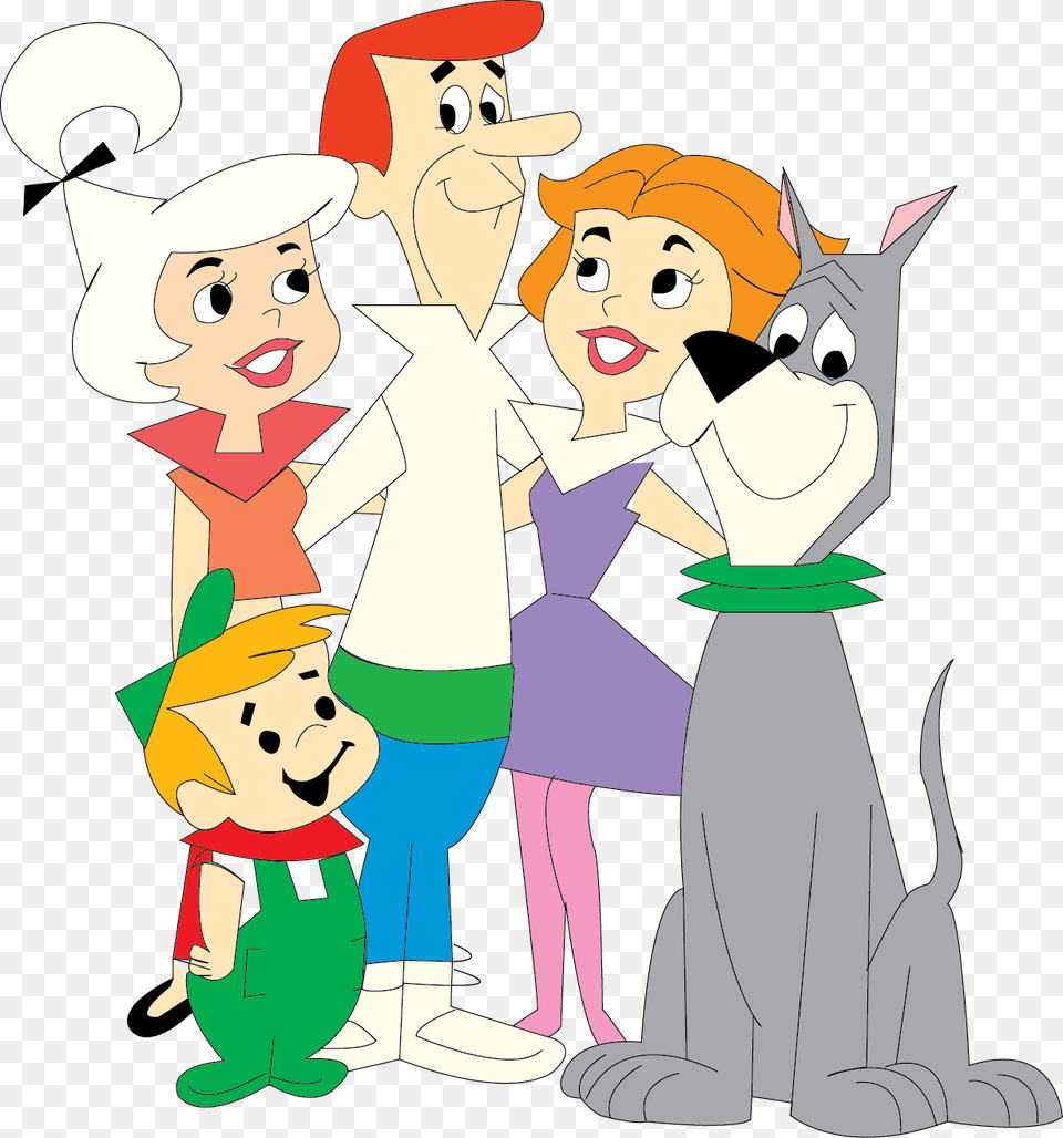 George Jetson Family Television Show Animated Series, Book, Comics, Publication, Cartoon Free Png Download