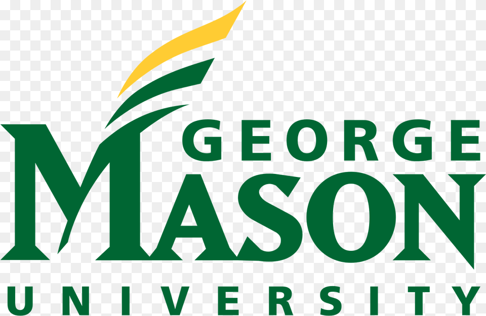 George Mason University George Mason University Logo, Green, Text Free Transparent Png
