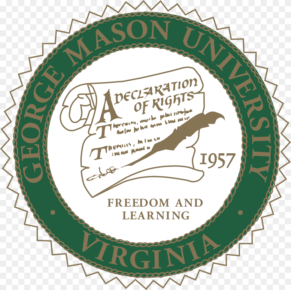 George Mason University U2013 Logos Logo Transparent Logo George Mason University, Text, Architecture, Building, Factory Free Png