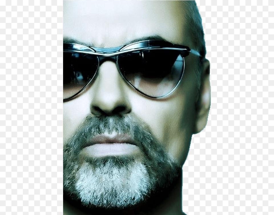 George Michael Sunglasses George Michael True Faith, Accessories, Person, Man, Male Png Image