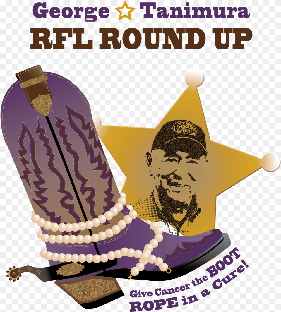 George Tanimura Relay For Life Round Up Poster, Clothing, Hat, Accessories, Jewelry Png