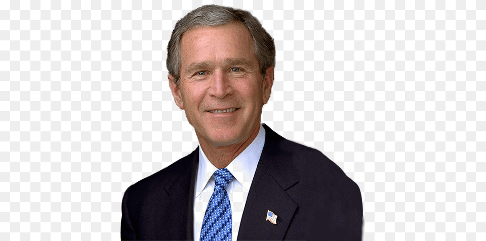 George W Bush, Accessories, Person, Necktie, Man Free Png Download