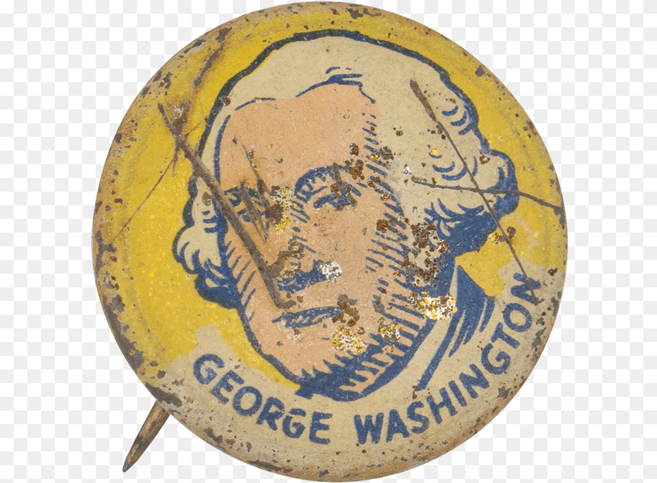 George Washington Art Button Museum, Badge, Logo, Symbol Free Png Download
