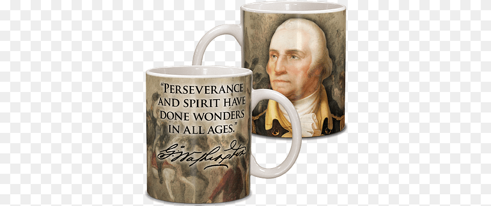 George Washington Ceramic Mug Douglas Jimerson George Washington Portrait In Song, Cup, Beverage, Coffee, Coffee Cup Free Png
