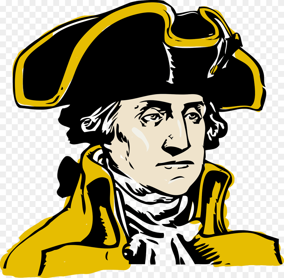 George Washington Clipart, Face, Head, Person, Pirate Free Transparent Png