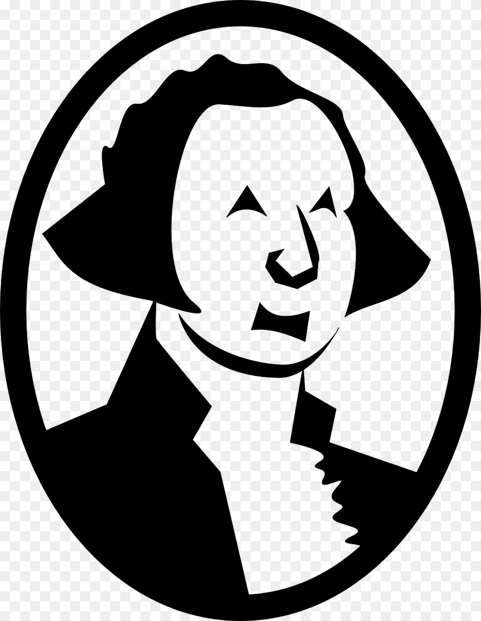 George Washington Clipart Pike Valley Forge Symbol Revolutionary War, Gray Free Png Download
