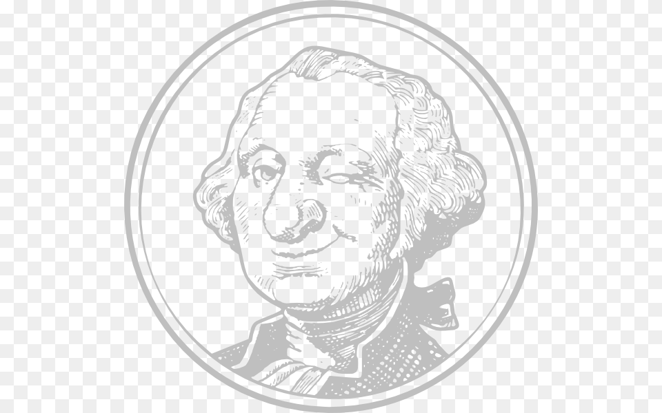 George Washington Funny Cartoon, Art, Face, Head, Person Png Image