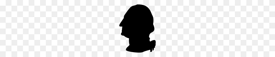 George Washington Icons Noun Project, Gray Free Png Download