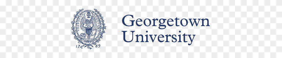 Georgetown University Horizontal Logo, Text Free Transparent Png