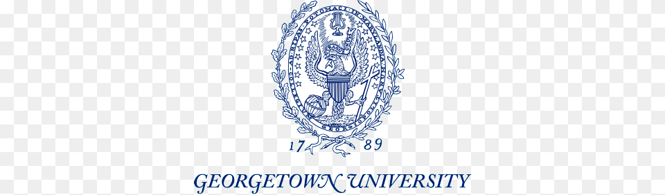Georgetown University Logo, Pattern, Text Free Png