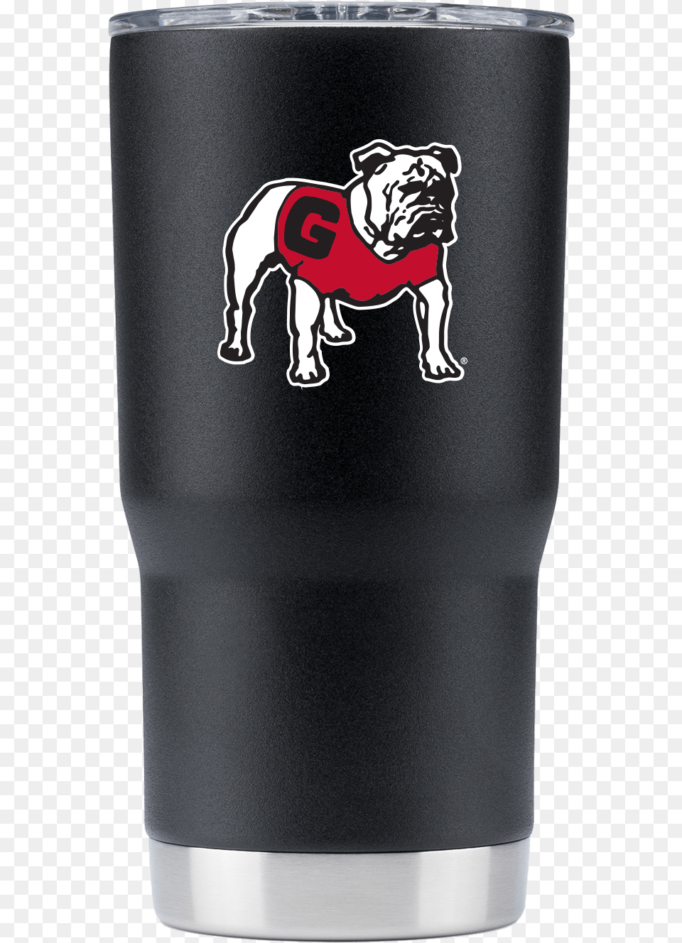 Georgia 20 Oz Vault Bulldog Black Tumbler Colt, Animal, Bear, Mammal, Wildlife Png