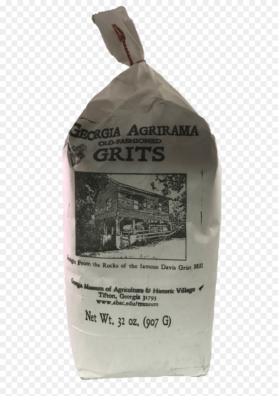 Georgia Agrirama Old Fashioned Grits Paper, Bag, Powder, Flour, Food Free Png Download
