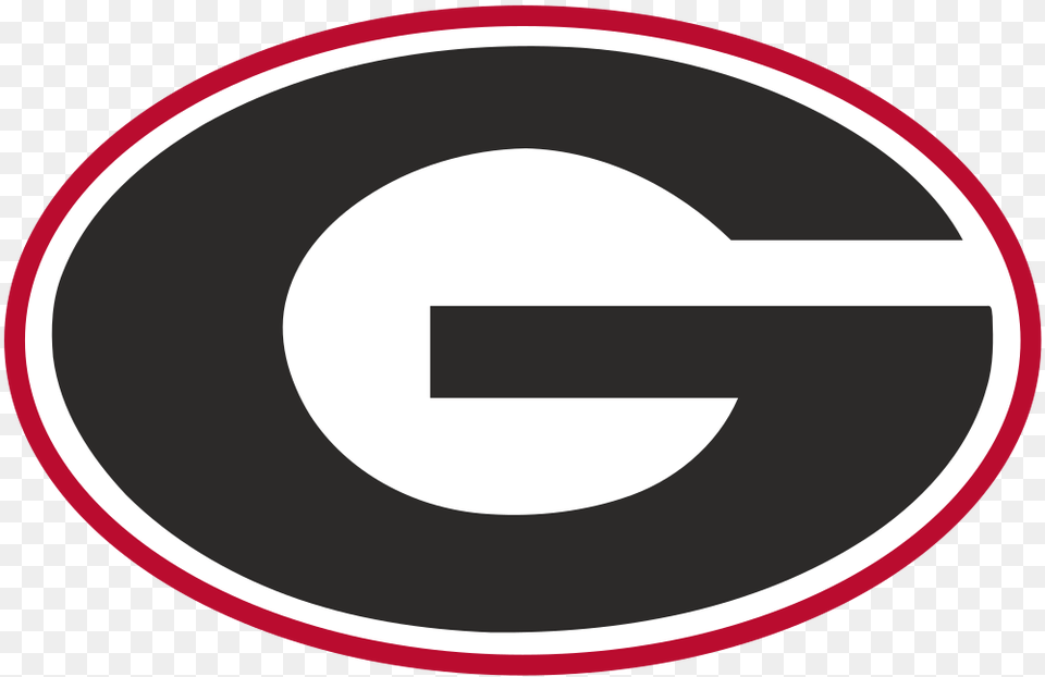 Georgia Athletics Logo, Symbol, Sign, Disk Png