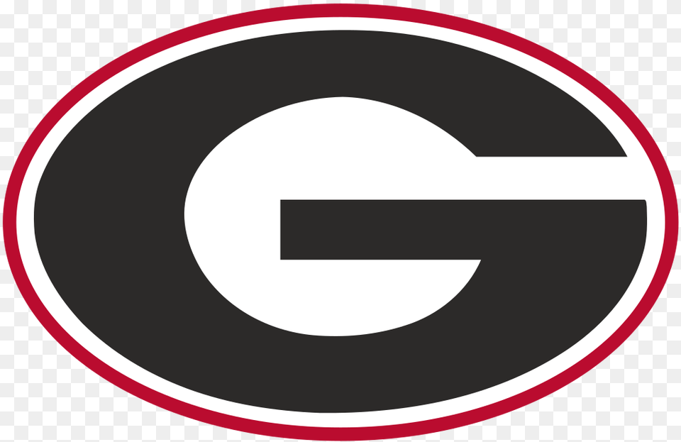 Georgia Athletics Logo, Symbol, Sign, Disk Free Png