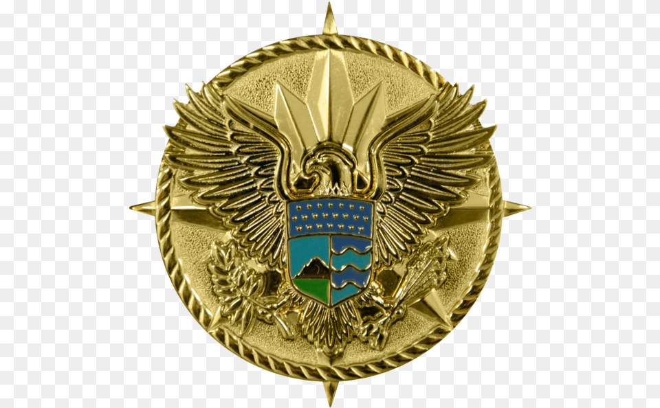 Georgia Board Of Private Detectives And Security Agencies, Badge, Gold, Logo, Symbol Free Png Download