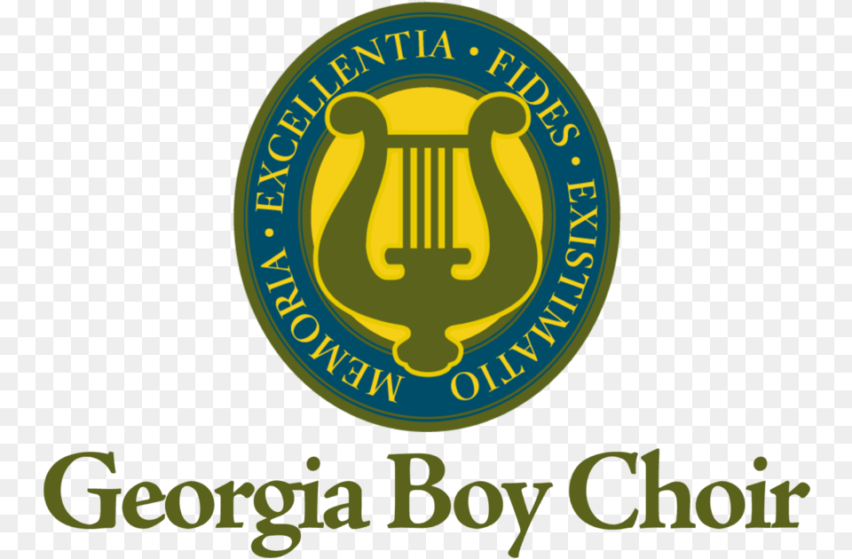 Georgia Boy Choir Gallos De Aguascalientes, Logo, Badge, Symbol, Harp Free Transparent Png