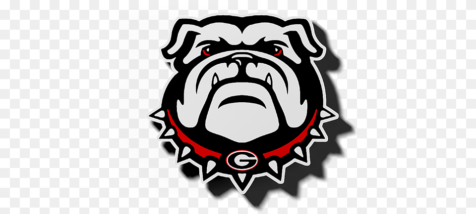 Georgia Bulldog Logo Magnet Zverse Georgia Bulldogs Logo, Baby, Person, Face, Head Free Png