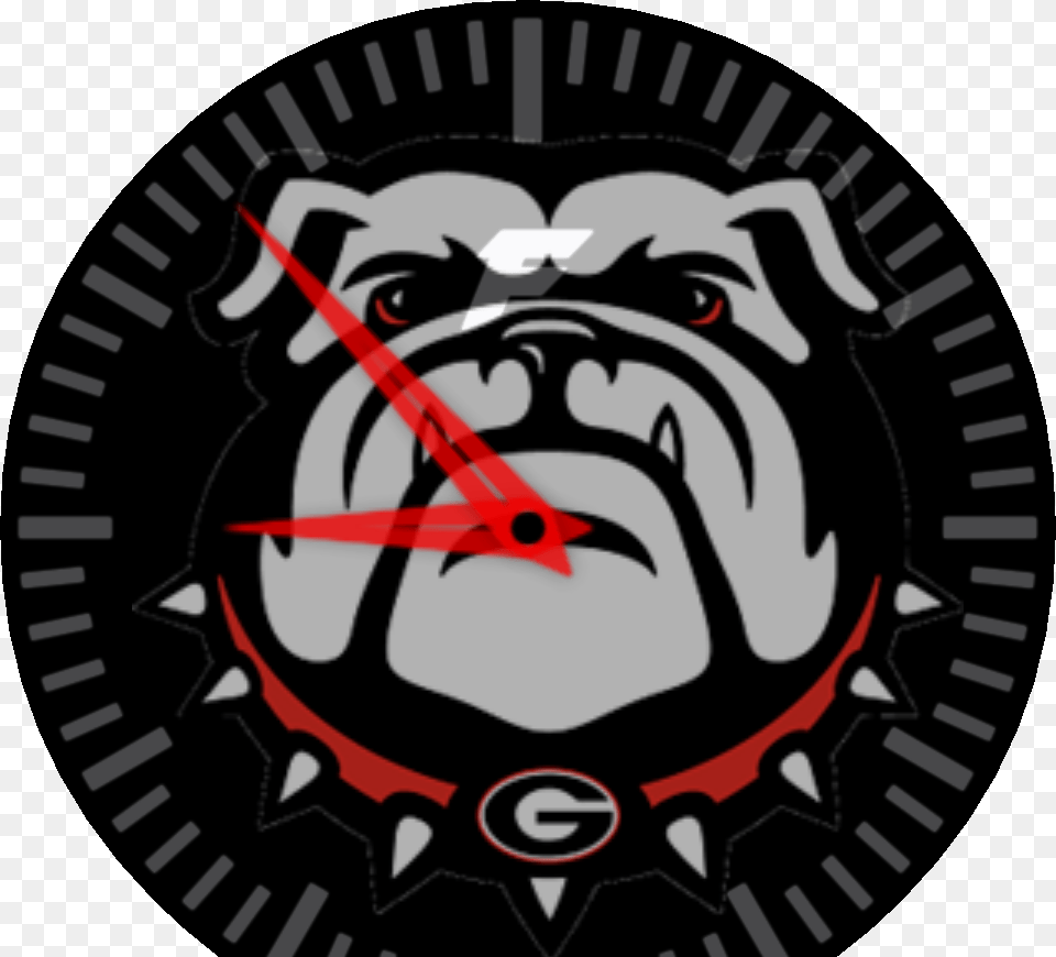 Georgia Bulldogs Analog Hairy Dawg For Moto, Person, Face, Head Free Png