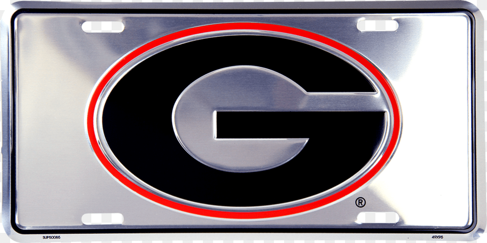 Georgia Bulldogs Anodized License Plate Uga Auto Tag Uga, Car, Transportation, Vehicle, License Plate Png