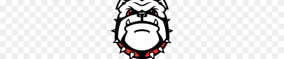 Georgia Bulldogs Logo, Stencil, Baby, Person, Electronics Free Png Download