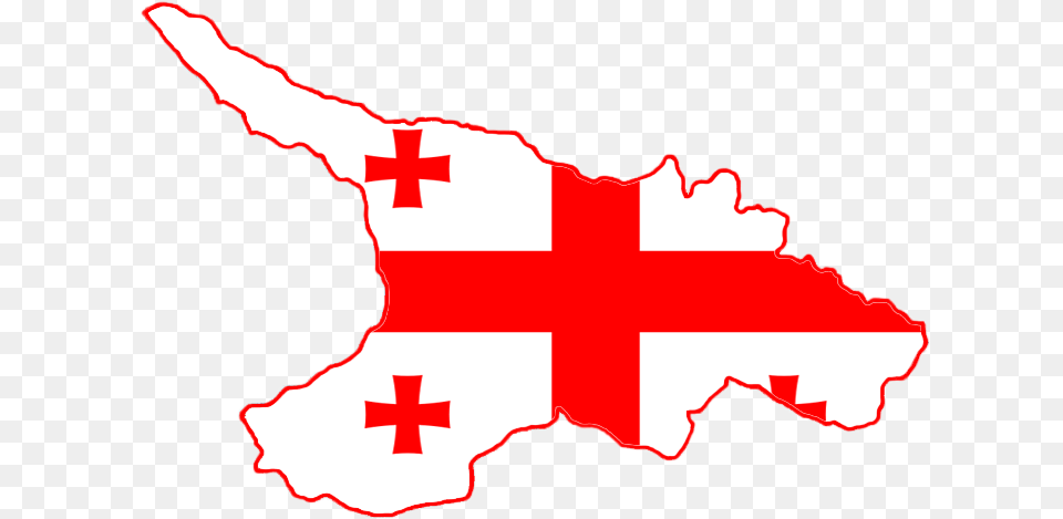 Georgia Flag And Map, First Aid, Logo, Red Cross, Symbol Free Transparent Png