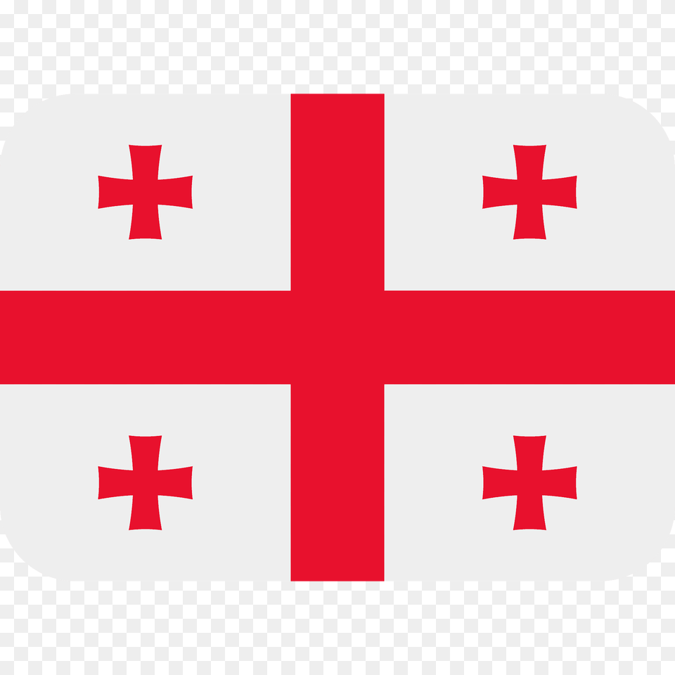 Georgia Flag Emoji Clipart, First Aid, Symbol Png
