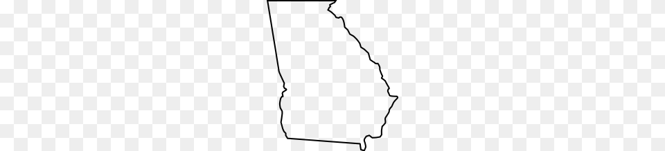 Georgia Map Landmap Land Country Outline, Gray Png