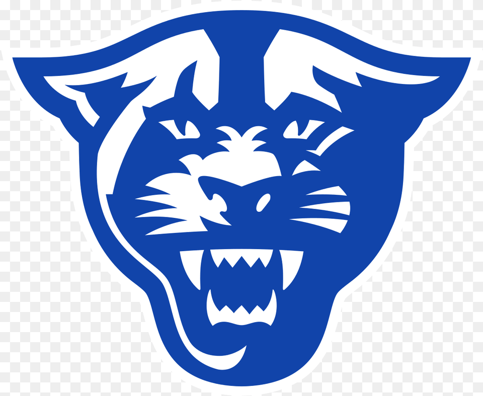 Georgia State Panthers Football, Logo, Baby, Person, Symbol Free Transparent Png