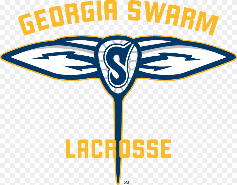 Georgia Swarm Pro Lacrosse Team Logo Georgia Swarm Lacrosse, Animal Free Transparent Png