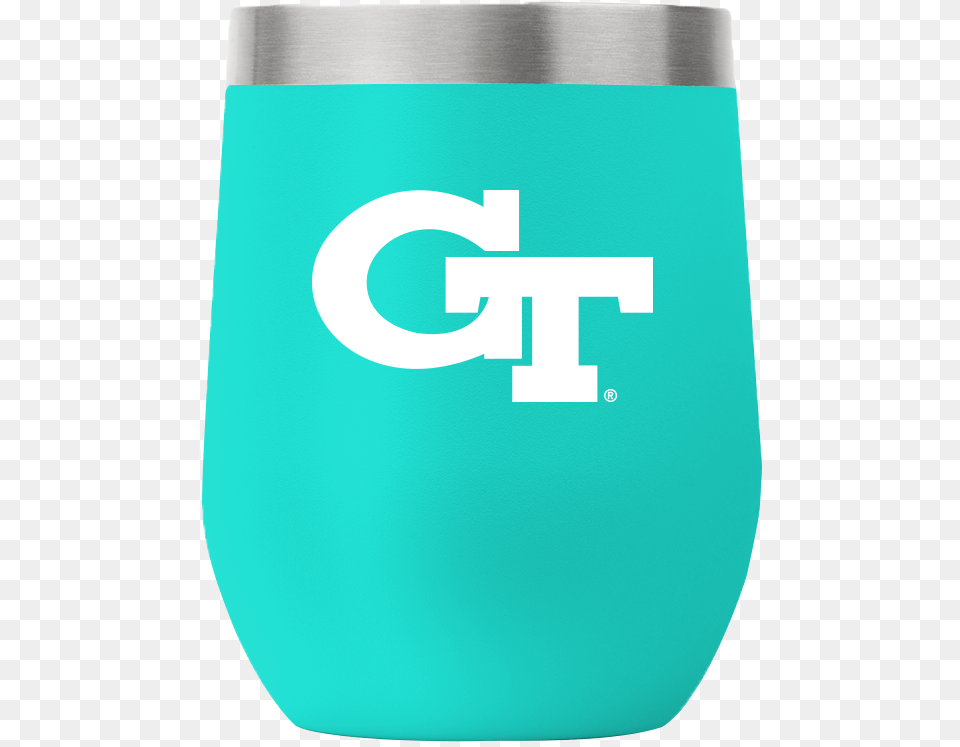 Georgia Tech 12 Oz Stemless Teal Tumbler Coffee Cup, Glass, First Aid, Jar Png