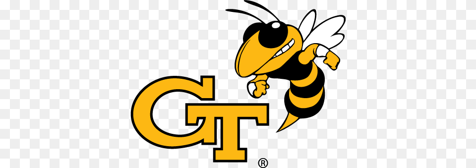 Georgia Tech Yellow Jackets, Animal, Bee, Insect, Invertebrate Free Transparent Png