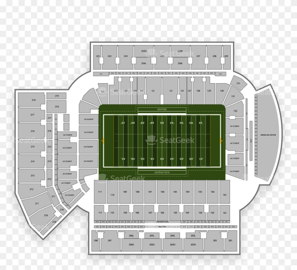Georgia Tech Yellow Jackets Football Bobby Dodd Stadium, Cad Diagram, Diagram, Scoreboard Free Png Download