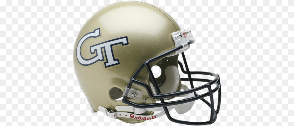 Georgia Tech Yellow Jackets Riddell Pro Steelers Football Helmet, American Football, Football Helmet, Sport, Person Free Transparent Png