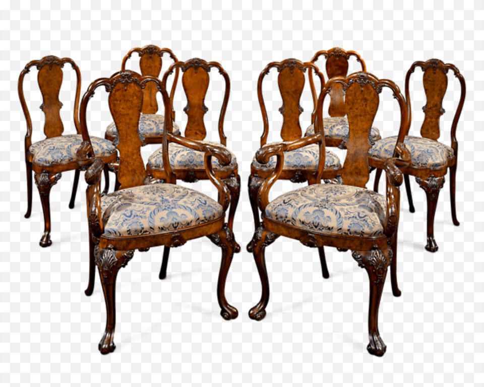 Georgian Dining Chairs Chair, Furniture, Armchair Free Png