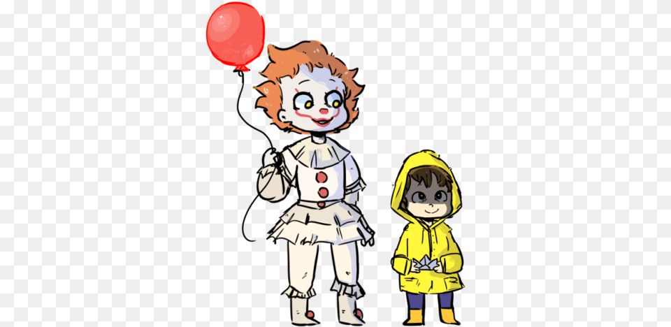 Georgie And Pennywise Au, Clothing, Coat, Baby, Person Free Png Download