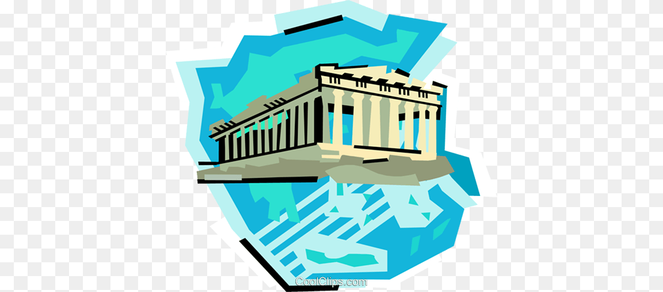 Geotechnical Style Greece Royalty Vector Clip Art, Architecture, Shrine, Prayer, Pillar Free Png Download