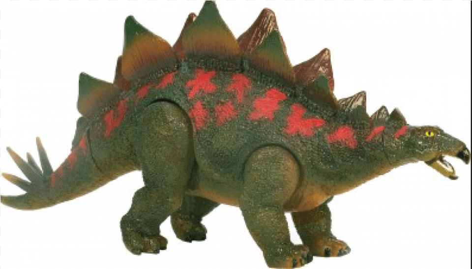 Geoworld Jurassic Action Stegosaurus 20 Cm, Animal, Reptile, Dinosaur Free Png Download