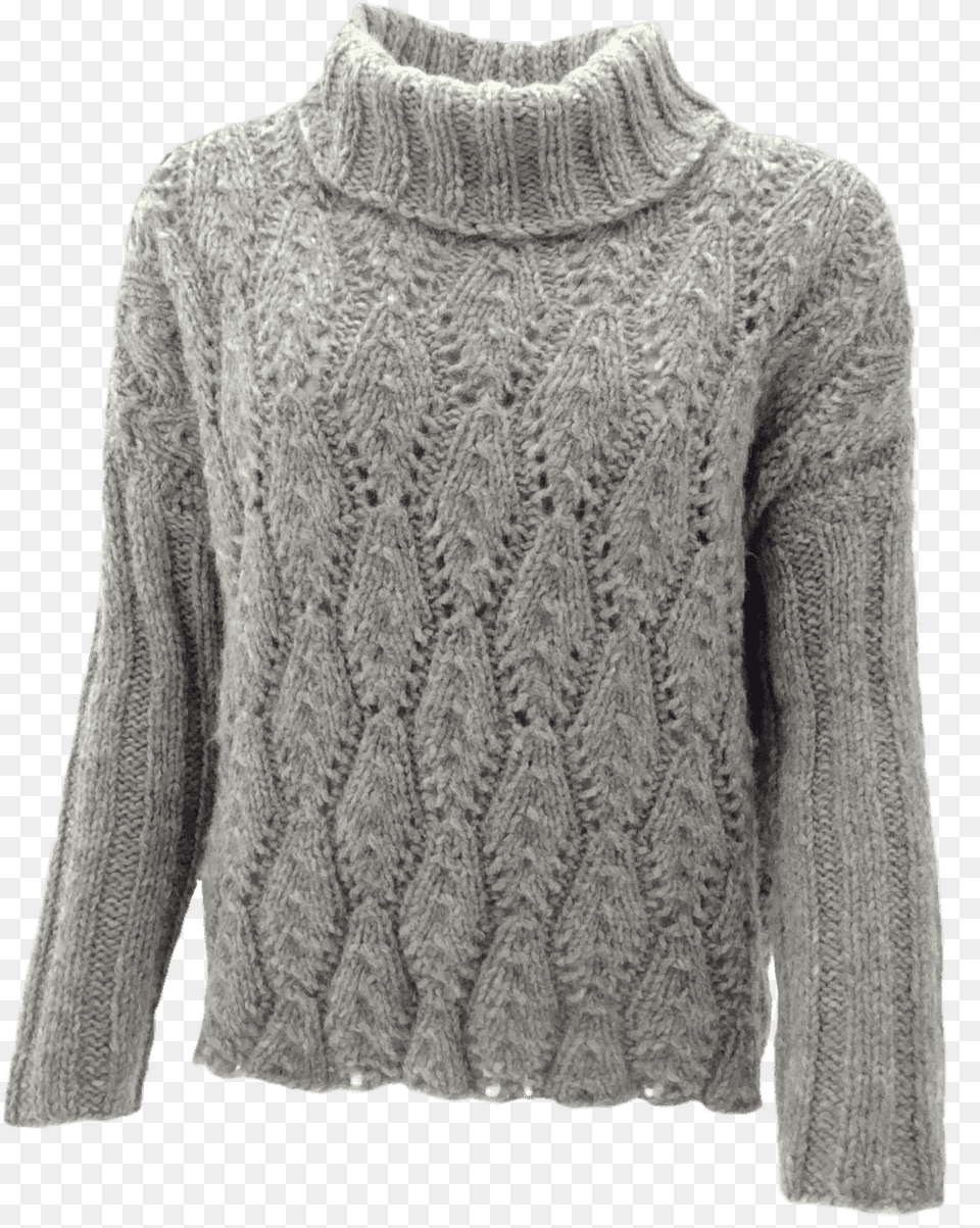 Gepard Sweater In Italian Lace Puno Gepard, Clothing, Knitwear Free Transparent Png