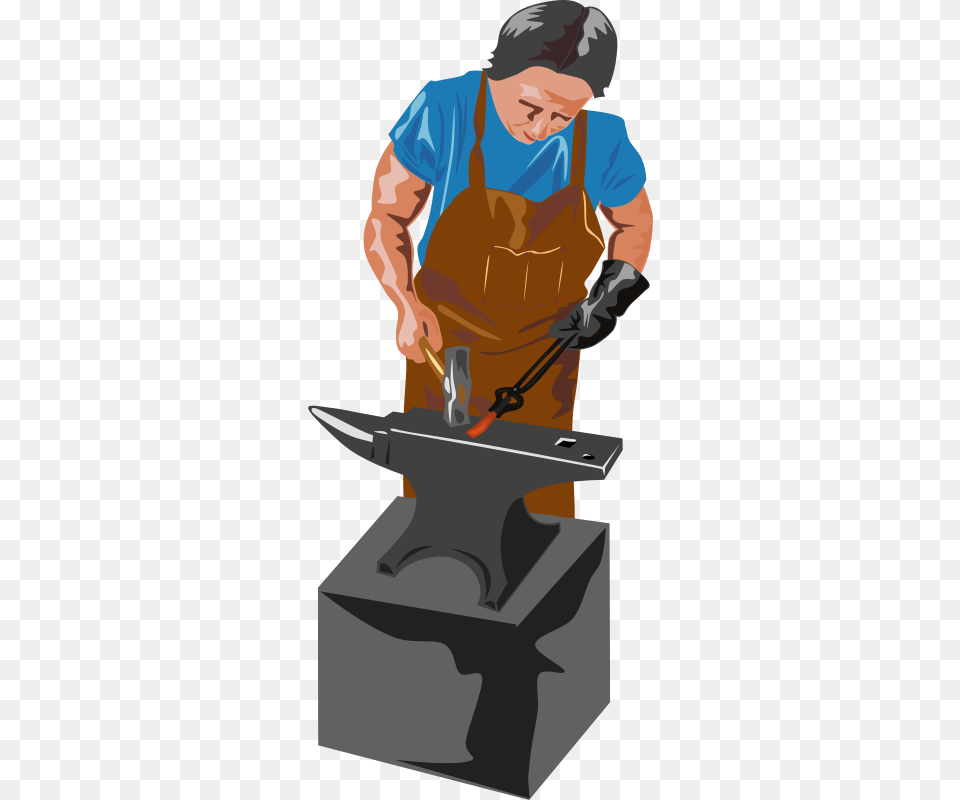 Gerald G Blacksmith And Tools, Adult, Person, Man, Male Free Png Download