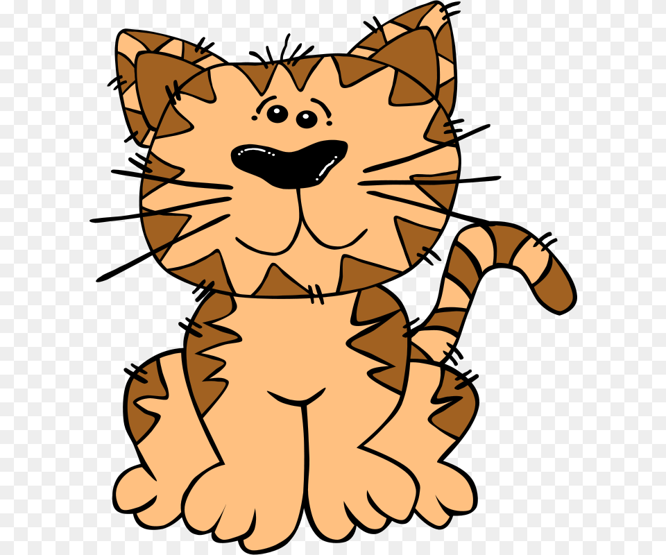 Gerald G Cartoon Cat Sitting, Baby, Person, Plush, Toy Free Transparent Png