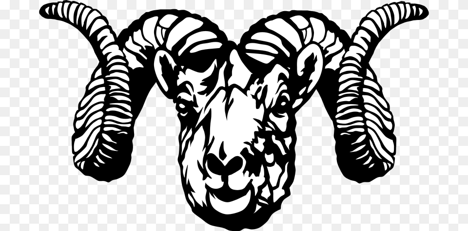 Gerald G Dall Sheep Ram Stylized, Stencil, Baby, Person, Livestock Png
