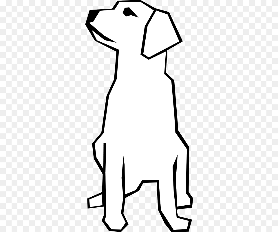 Gerald G Dog Simple Drawing, Stencil, Silhouette, Person Png