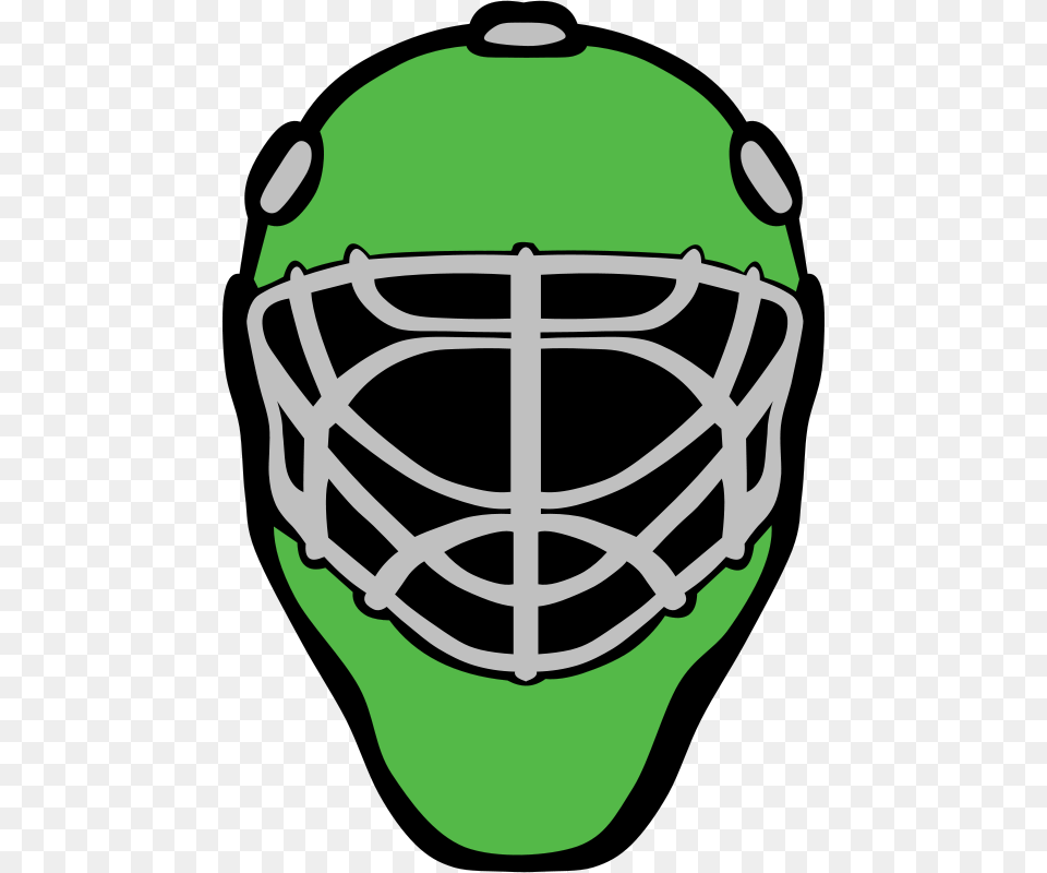 Gerald G Goalie Mask Simple, Helmet, American Football, Football, Person Free Png Download