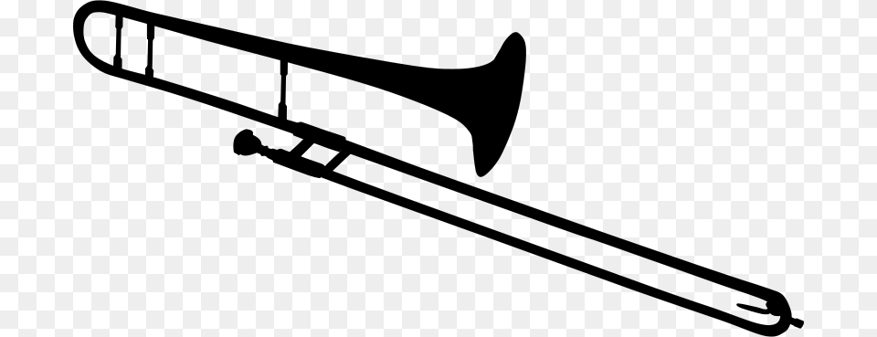 Gerald G Tenor Trombone, Gray Free Png