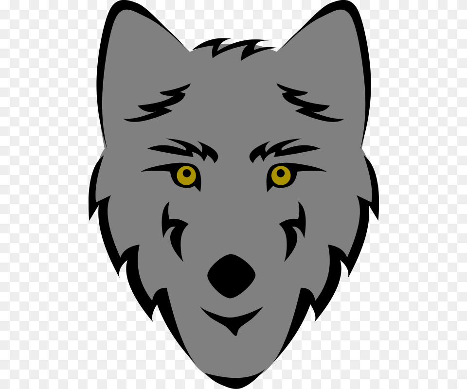 Gerald G Wolf Head Stylized, Stencil, Baby, Face, Person Png Image