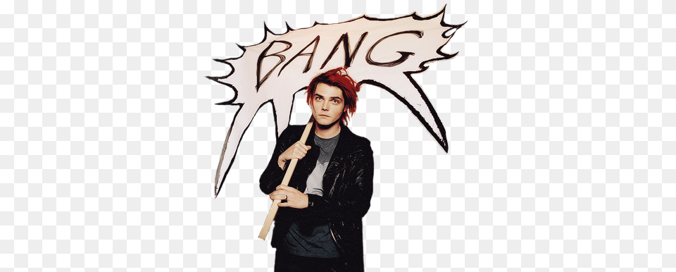 Gerard Way My Chemical Romance And Mcr My Chemical Romance, Adult, Person, Man, Male Free Png